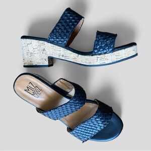 Miz Mooz Black Leather Sandal, Genna,‎ NWOB, EU size 41/ US 10